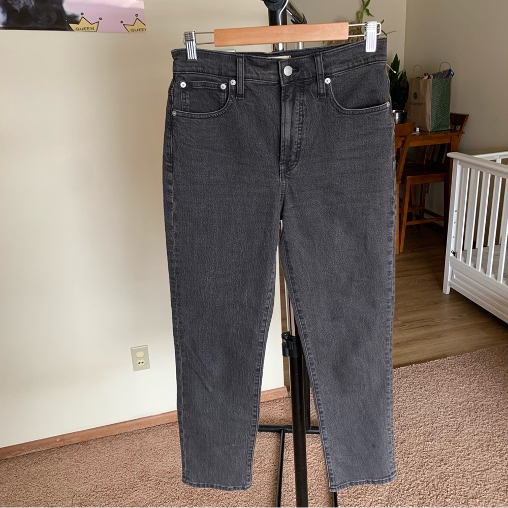 Madewell The Perfect Vintage Jean Black Denim Fall 26